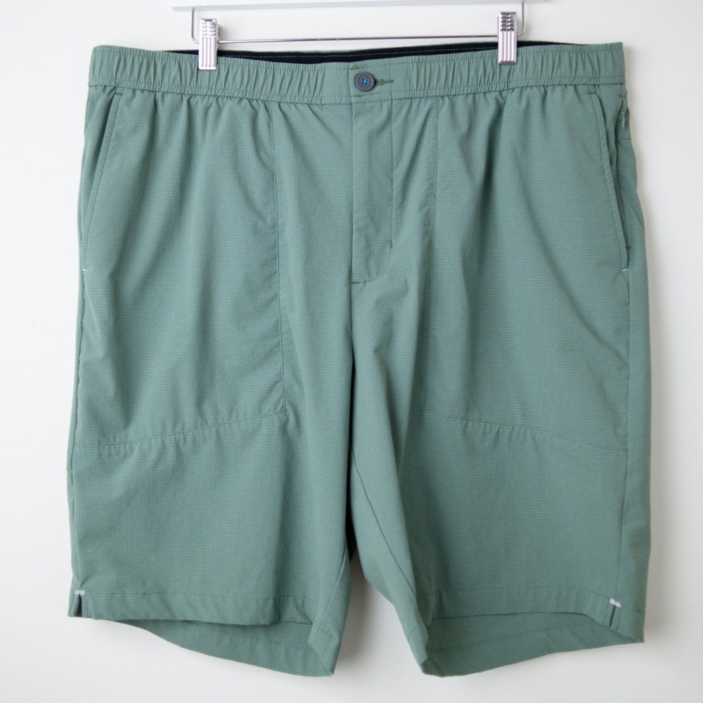 Tommy Bahama Chip Shot Pull-On Shorts‎ Mens 1XLB Green IslandZone Golf Big Tall